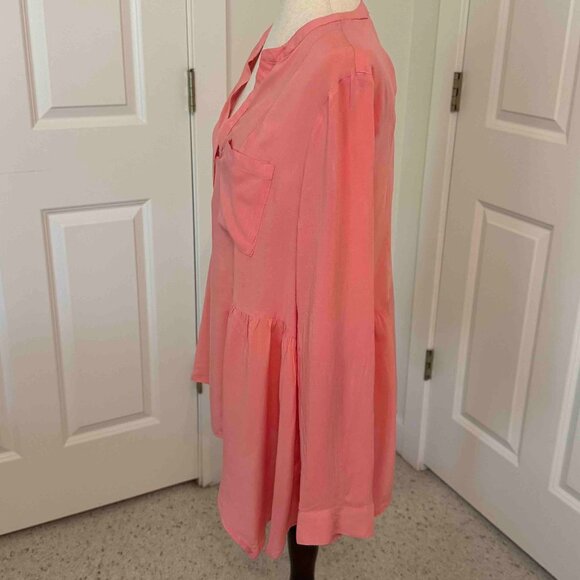 Anthropologie Maeve Laiken Henley Blouse Size 12 - Picture 4 of 8